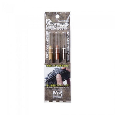 Gunze Mr Weathering Liner Mud Set